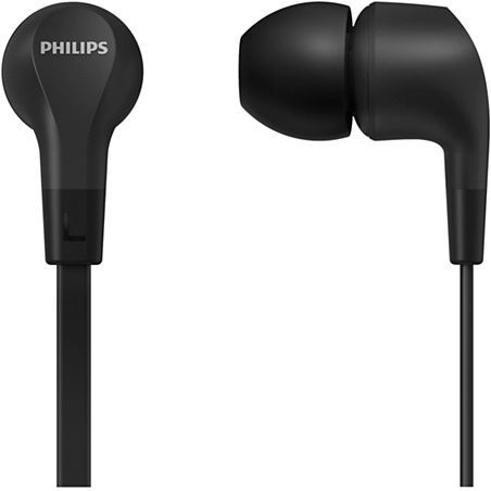 Проводная гарнитура Philips TAE1105BK черный